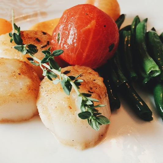 scallops dinner dish