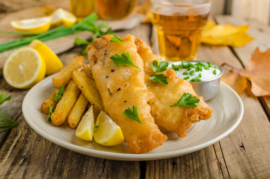 Beer Battered Walleye Fillets
