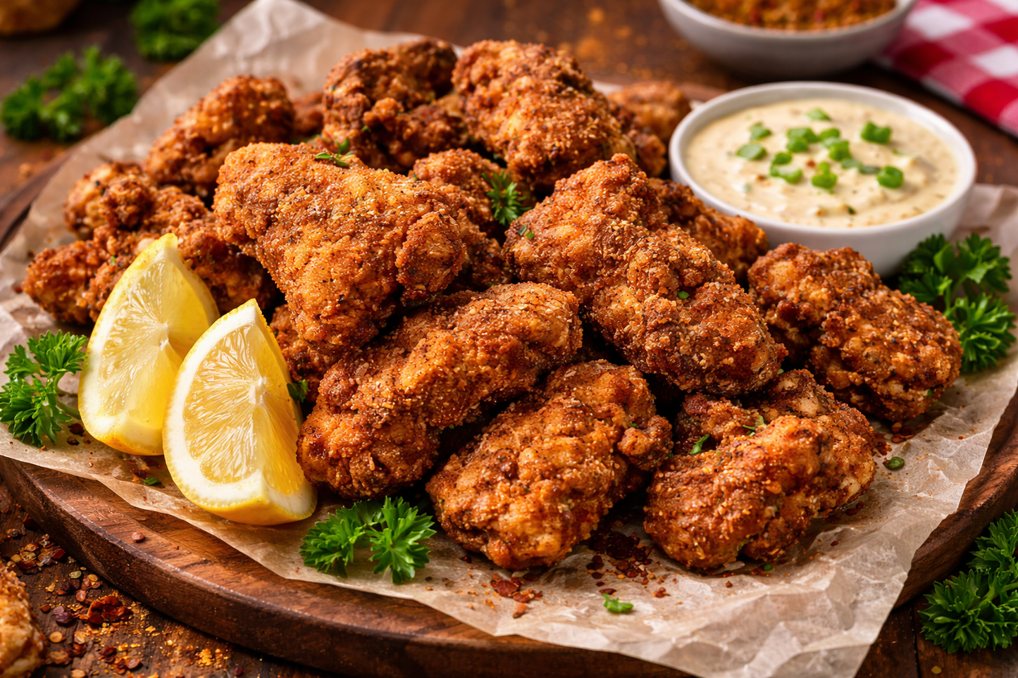 Friend Alligator Pieces with Lemon