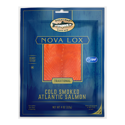 Ducktrap Nova Lox Cold Smoked Salmon