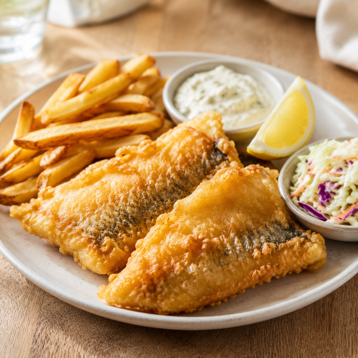 Beer Battered Walleye