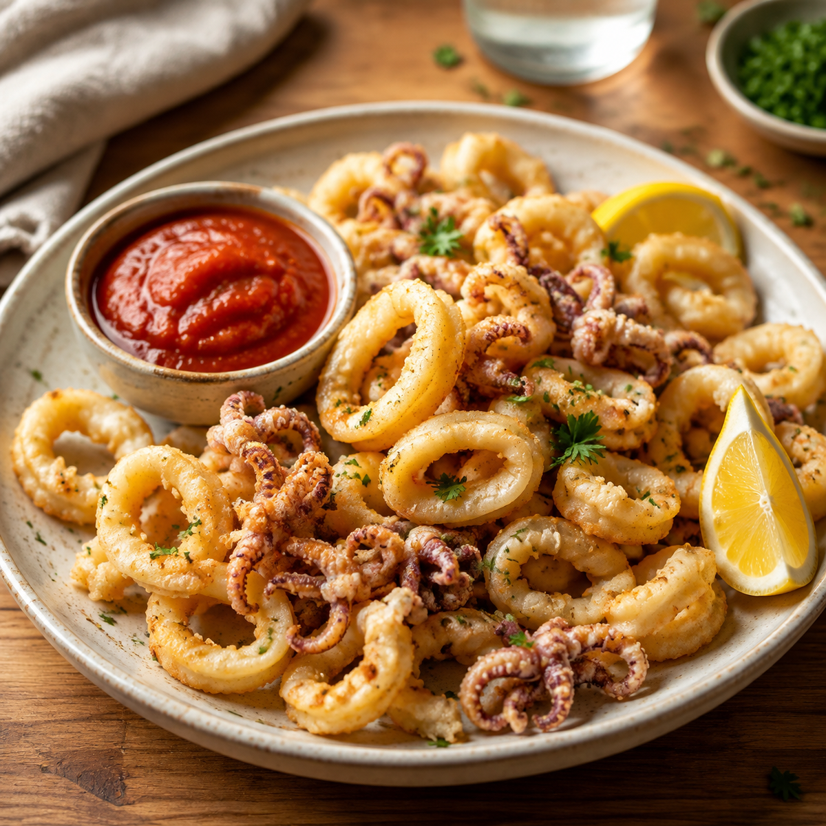 Calamari Rings & Tentacles