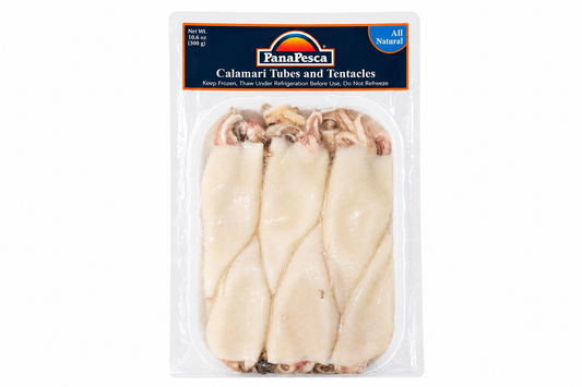 PanaPesca Calamari Tubes and Tentacles 10.6 oz on white background