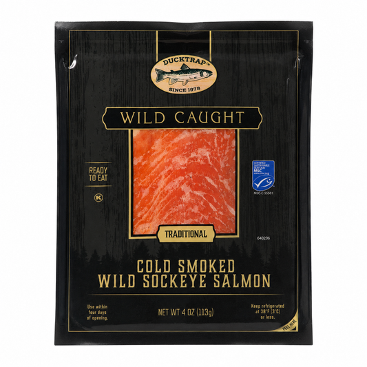 Ducktrap Cold Smoked Wild Sockeye Salmon